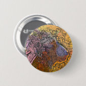 羊 缶バッジ (正面&裏面)