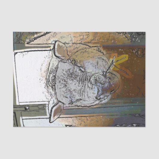 羊 薄葉紙 (正面)