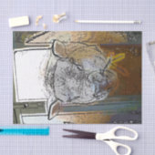 羊 薄葉紙 (クラフト)