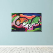 羊， 1912 キャンバスプリント (インサイチュ (ウッドフロア))