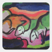 羊， 1912 スクエアシール (正面)