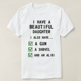 美おもしろいしい娘がある Tシャツ