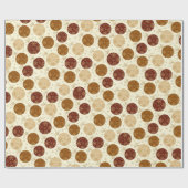 美かわいらししいパステルつるスの玉。 ラッピングペーパー (フラット)