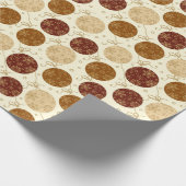 美かわいらししいパステルつるスの玉。 ラッピングペーパー (角)