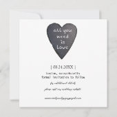 美しいあなたの写真日付を保存 セーブザデート (裏面)