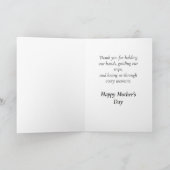 美しいあなたへ アフリカ系アメリカ人の母の日 カード (内部)