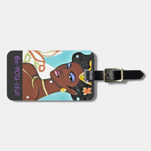 美しいあなた荷物タグ ラゲッジタグ (正面横)