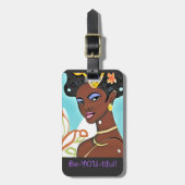 美しいあなた荷物タグ ラゲッジタグ (正面縦)