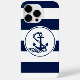 美しいいかりシンボル航海のスタイルiPhoneケース Case-Mate iPhone 14 Pro Maxケース