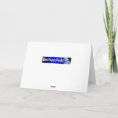 「美しいいとこへのハッピーバースデー」 カード (裏面)