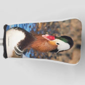 美しいおしゃべりマンダリンザショア ゴルフヘッドカバー (正面)