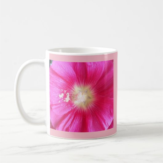 美しいおはよう! コーヒーマグカップ (左)