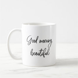 美しいおはよう コーヒーマグカップ