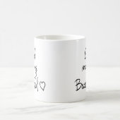 美しいおはよう コーヒーマグカップ (中央)