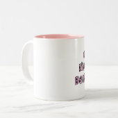 美しいおはよう! ツートーンマグカップ (正面左)