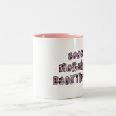 美しいおはよう! ツートーンマグカップ (中央)