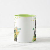 美しいおもしろい子猫マグ マグカップ (中央)