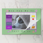 美しいおもしろい犬 ペーパーパッド (折り畳み)