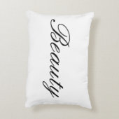 美しいおよび獣のおもしろいな寝室の装飾用クッション アクセントクッション (裏面(縦))