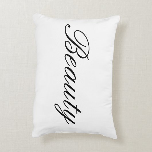 美しいおよび獣のおもしろいな寝室の装飾用クッション アクセントクッション (裏面(縦))