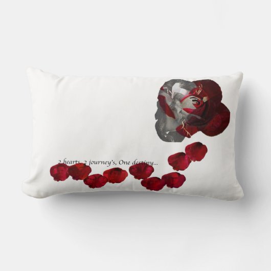 美しいおよび獣の枕 ランバークッション (正面)