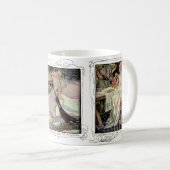 美しいおよび獣、Rumpelstiltskinは、白いマグ雪が降ります コーヒーマグカップ (正面右)