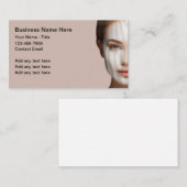 美しいおよび皮膚科テーマ名刺 名刺 (正面/裏面)