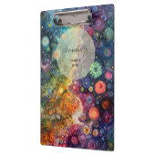 美しいお洒落カラフル新学期 クリップボード (左)