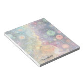 美しいお洒落カラフル新学期 ノートパッド (アングル)