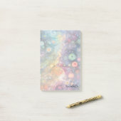 美しいお洒落カラフル新学期 ポストイット (デスク上)