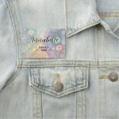 美しいお洒落カラフル新学期 名札 (インサイチュ)