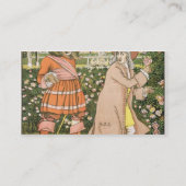 美しいからのイラストレーションおよび獣1901年(colo 名刺 (裏面)