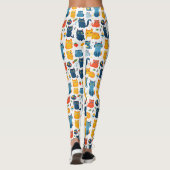 美しいかわいいの遊猫、おもちゃの白いバ レギンス (裏面)