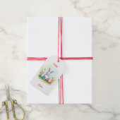 美しいかわいいイースターバニーコレクション ギフトタグ (より糸付き)