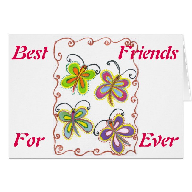 美しいかわいい蝶アート：完璧な贈り物 (正面横)