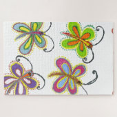 美しいかわいい蝶アート：完璧な贈り物 ジグソーパズル (横)