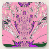 美しいかわいらしユニークなデザイン コースター (正面)