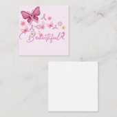 美しいがん生存者カード ノートカード (正面/裏面)