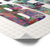 美しいが目玉に入る ポスター (角)