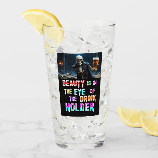 美しいが飲み物のホルダーの目に入る タンブラーグラス (アイス正面)