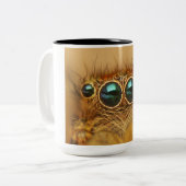 美しいくもの目 ツートーンマグカップ (正面左)