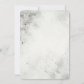 美しいこうもりハローウィンパーティ 招待状 (裏面)