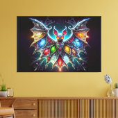 美しいこうもり キャンバスプリント (インサイチュ (リビング))