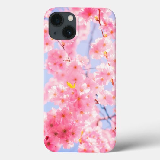 美しいさくらんぼの花のケースマテiPhoneケース Case-Mate iPhoneケース (裏面)