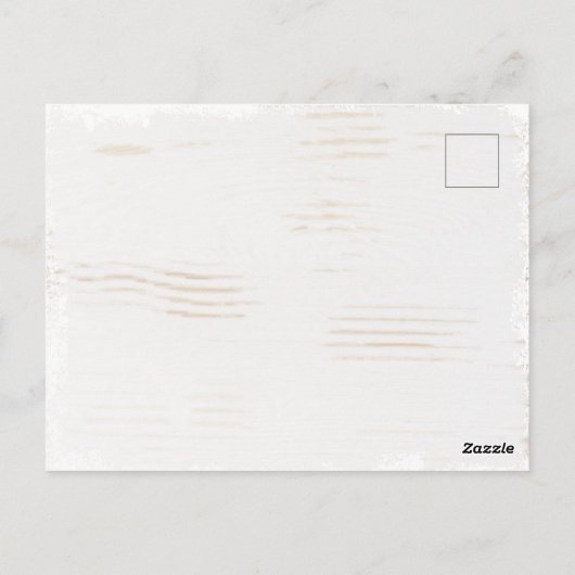 美しいさくらんぼの花の名前をカスタムすると意味 ポストカード (裏面)