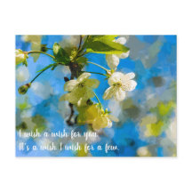 美しいさくらんぼの花