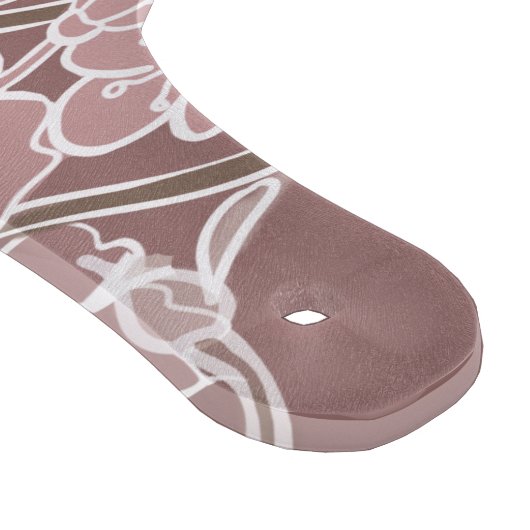 美しいさくらんぼブロッサムカスタムモノグラム カッティングボード (角)