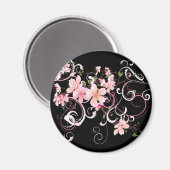 美しいさくらんぼ マグネット (正面/裏面)