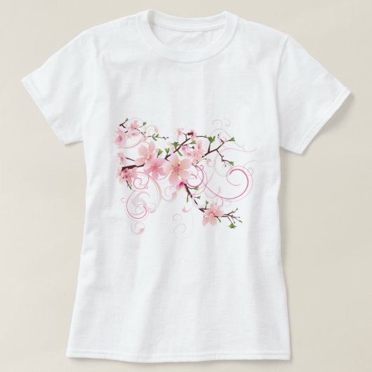 美しいさくらんぼ Tシャツ (デザイン正面)