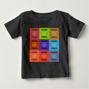 美しいすばらしい美ポップ・アートのしいアートプリント:豊かな ベビーTシャツ